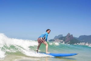 Surf lessons with local instructors in Copacabana/ipanema!