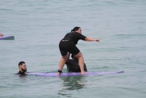Surf lessons with local instructors in Copacabana/ipanema!