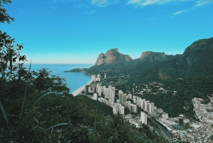 Trail with the most incredible view of Rio de Janeiro at Morro Dois Irmãos