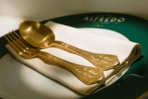 ローマのレストラン「アルフレド アッラ スクローファ」：スターのように食べる