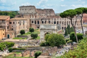 Rom: Colosseum Upplevelse av Colosseum, Forum Romanum och Palatinkullen