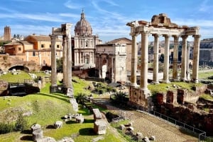 Rom: Colosseum Upplevelse av Colosseum, Forum Romanum och Palatinkullen