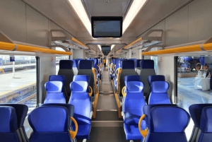 Ciampino Airport: 2-in-1 Train & Bus from/to Roma World