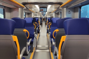 Ciampino Airport: 2-in-1 Train & Bus from/to Roma World
