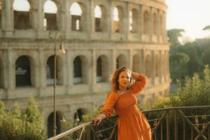 ローマでのシネマティックフォトセッション