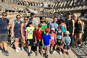 Colosseum ja antiikin Rooman perhekierros lapsille