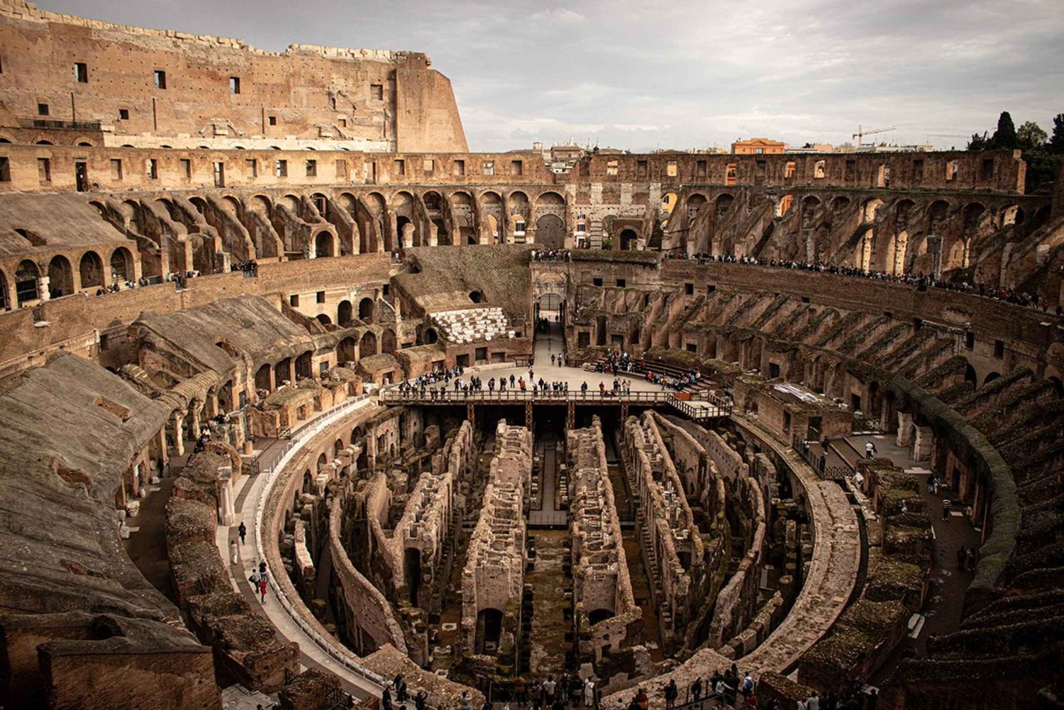 Rondleiding door de arena van het Colosseum: maximaal 6 personen