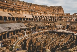 Guidet tur til Colosseum, Arena, Forum Romanum og Palatinerhøjen