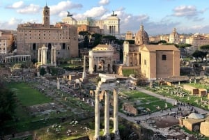 Guidet tur til Colosseum, Arena, Forum Romanum og Palatinerhøjen