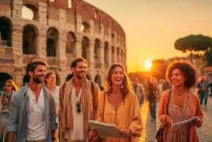 Colosseum at Golden Hour: Guided Tour with Arena Floor
