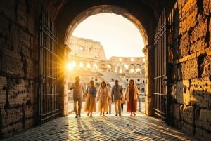 Colosseum at Golden Hour: Guided Tour with Arena Floor