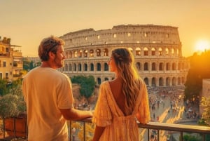 Colosseum at Golden Hour: Guided Tour with Arena Floor