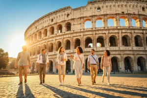 Colosseum at Golden Hour: Guided Tour with Arena Floor