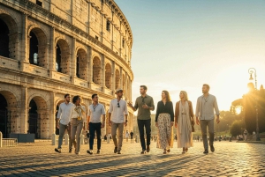 Colosseum at Golden Hour: Guided Tour with Arena Floor