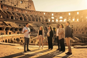 Colosseum at Golden Hour: Guided Tour with Arena Floor