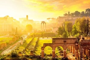 Colosseum at Golden Hour: Guided Tour with Arena Floor