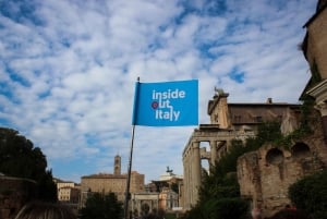 Indgang til Colosseum med digital audioguide og mulighed for arena