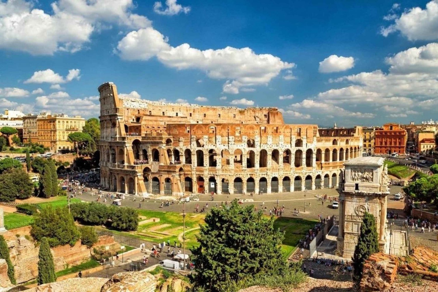 Rome : visite privée du Colisée avec entrée au Palatin et au Forum