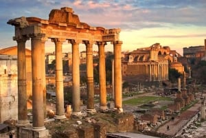 Colosseum, Forum & Palatine med audioguide (Arena valgfri)