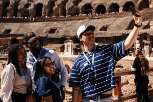 Colisée : La porte des gladiateurs et l'expérience du sol de l'arène