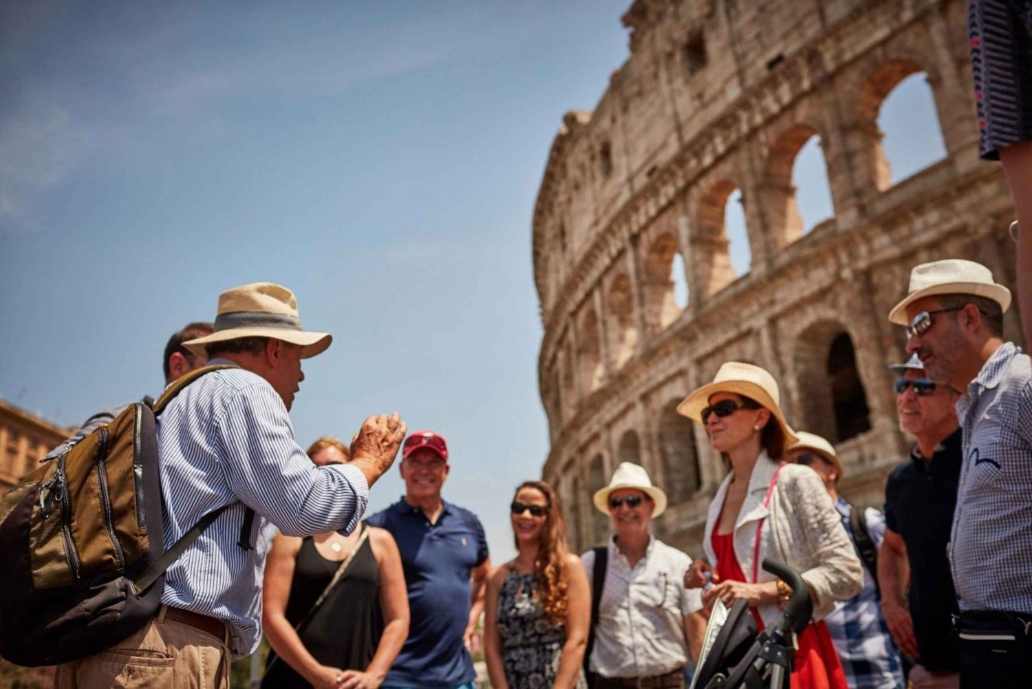 Rom: Adgang til gladiatorernes tribune i Colosseum og rundvisning i Forum Romanum