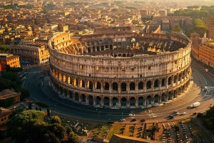 Colosseum, Forum Romanum og Palatinerhøyden