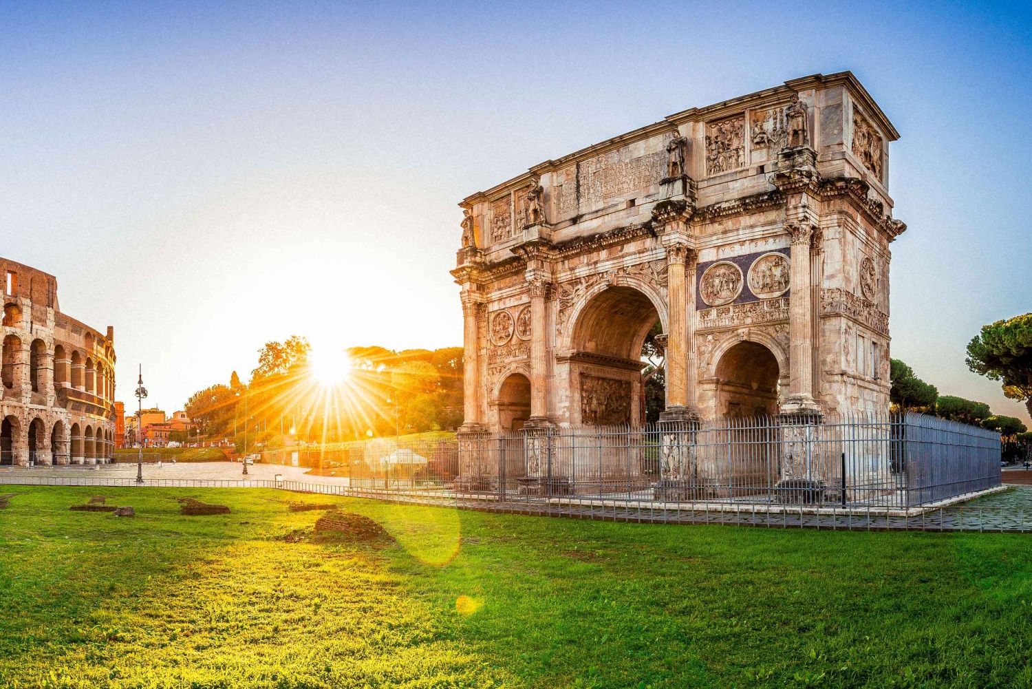 Coliseu, Fórum Romano e Monte Palatino com a aplicação Audioguide