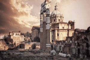 Colosseum, Roman Forum, Palatine Hill