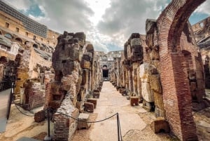 Colosseum Underground och Arena tur 7 personer garanti