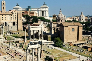 Colosseumin maanalainen ja antiikin Rooman opastettu kierros