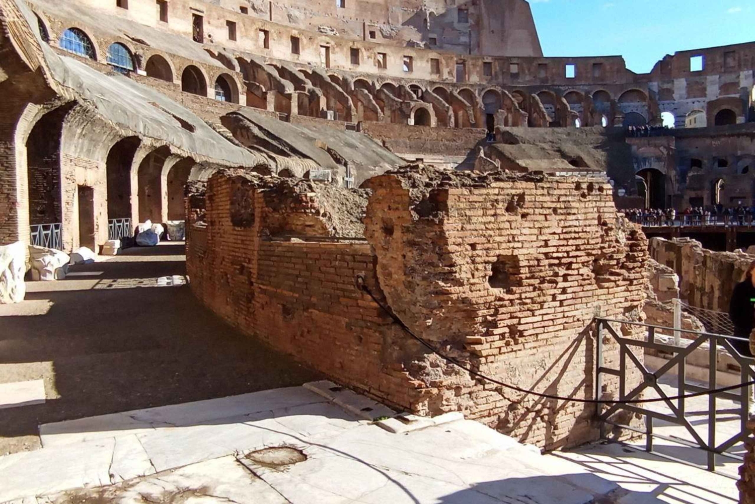 Colisée, souterrains, Forum romain et mont Palatin (maximum 7 personnes)
