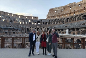 Colisée, souterrains, Forum romain et mont Palatin (maximum 7 personnes)