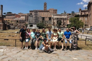 Colisée, souterrains, Forum romain et mont Palatin (maximum 7 personnes)