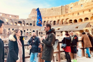 Coliseu com Arena, Fórum Romano e Palatino - Tour Guiado