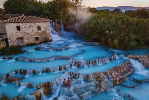 Von Rom aus: Saturnia Thermen Eintritt und Autotransfer