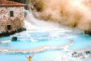 Von Rom aus: Saturnia Thermen Eintritt und Autotransfer
