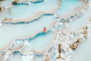 Von Rom aus: Saturnia Thermen Eintritt und Autotransfer