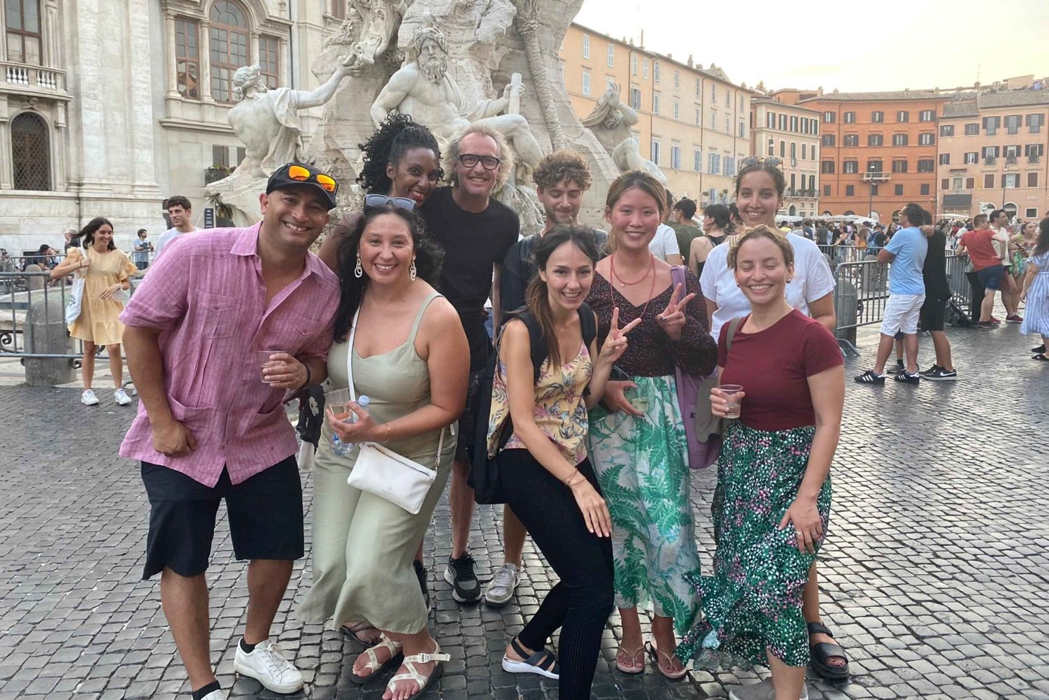 Delicious Roman dinner & Juicy Roman history