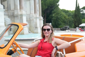 デラックスヴィンテージカブリオレフィアット500シティツアーとフォトシューティング