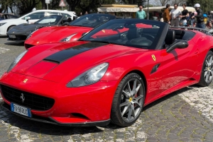 Fahre einen Ferrari California in Rom – Luxuriöse private Tour