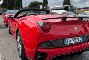 Fahre einen Ferrari California in Rom – Luxuriöse private Tour