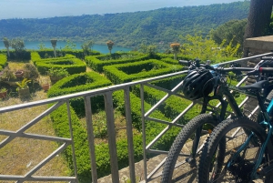 EBike Roman Castles : Papal Palace & Lake (Train from Rome)
