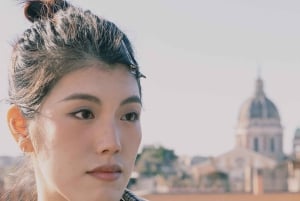 Enjoy your photos alone in Rome