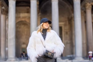 Enjoy your photos alone in Rome