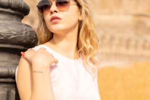 Enjoy your photos alone in Rome