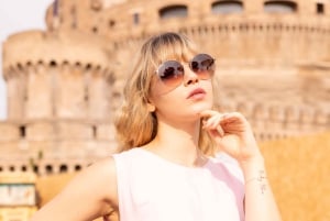 Enjoy your photos alone in Rome