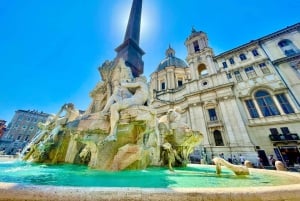 Exclusivo tour a pie de 2 horas: fuentes y plazas de Roma