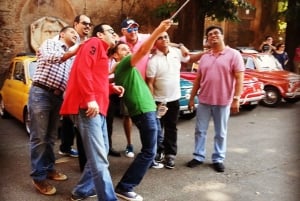 EXPローマ：ヴィンテージのフィアット500クラシックカーで行く3時間のドライブツアー