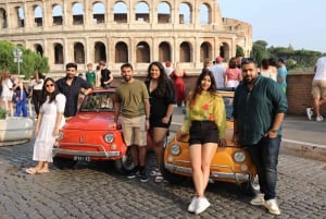 Rome: Fiat 500 Vintage City and Photo Tour