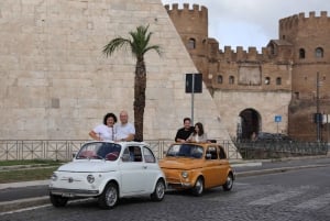 Rome: Fiat 500 Vintage City and Photo Tour